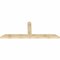 Ekena Millwork Portland Rough Sawn Timber Gable Bracket, Douglas Fir, 96"W x 36"H x 4"D x 6"F, 9/12 Pitch GBW096X36X0406POR00RDF - alternate 3